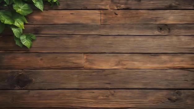 Photo planche en bois rustique dans la nature arrière-plan du produit