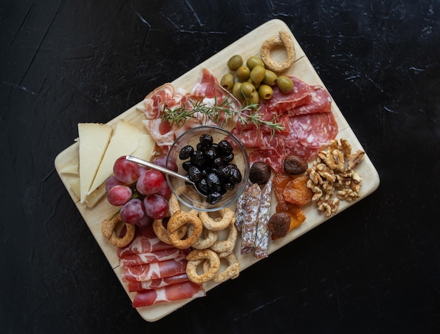 Planche de charcuterie