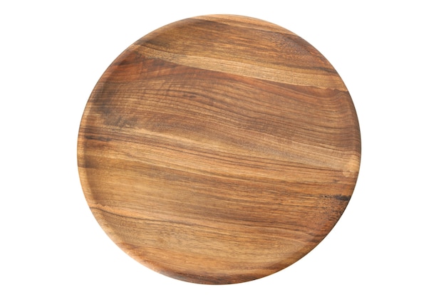 Planche de cuisine en bois isolée