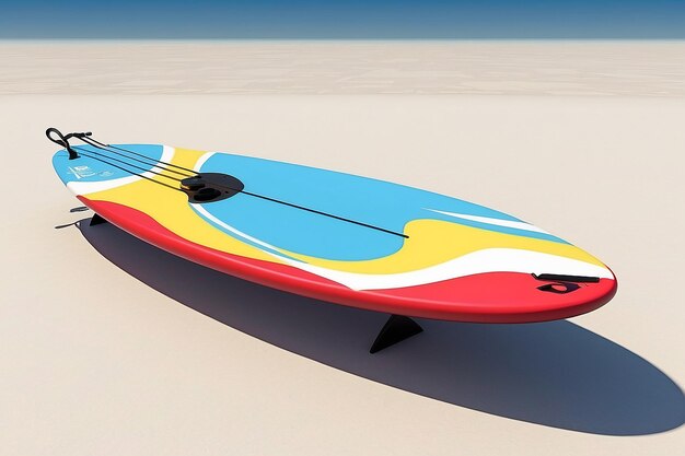 La planche de surf 3D