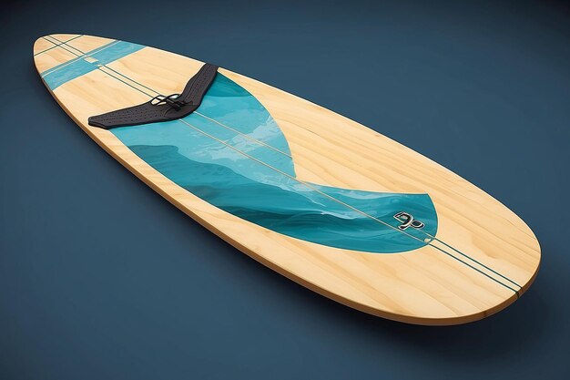 La planche de surf 3D