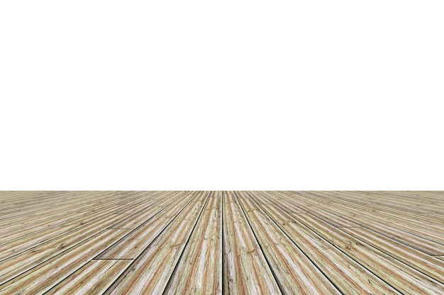 Plancher de bois blanc