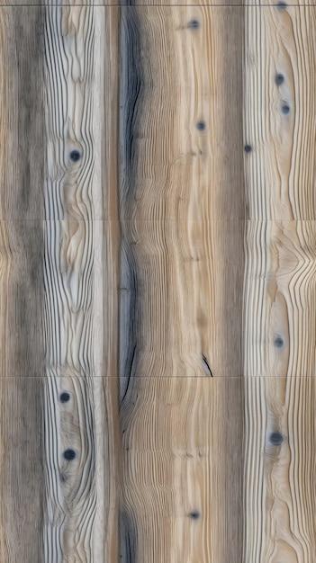 un plancher en bois