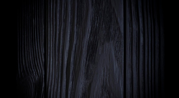 Plancher noir rustique vieux bois noir texture rugueuse surface de fond blanc profond texture bois noir