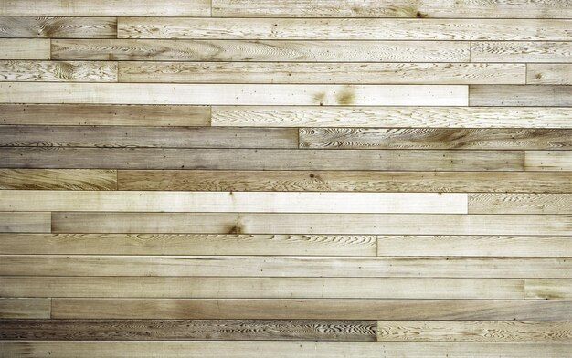 Photo planches de bois horizontales