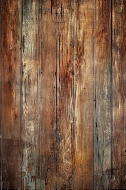 Planches de bois rustiques à la texture altérée