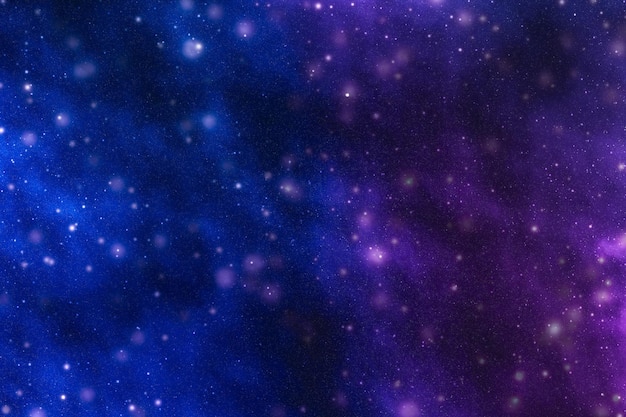 Planète et galaxie d'étoiles dans l'espace et le temps de l'univers du cosmos formation scientifique sur les voyages dans le temps