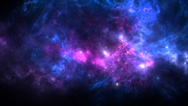 Planètes et galaxie fond d'écran de science-fiction L'astronomie est l'étude scientifique de l'univers