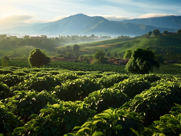 Plantation de café