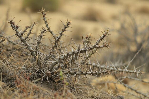 Une plante Camel Thorn qui prospère dans son habitat naturel