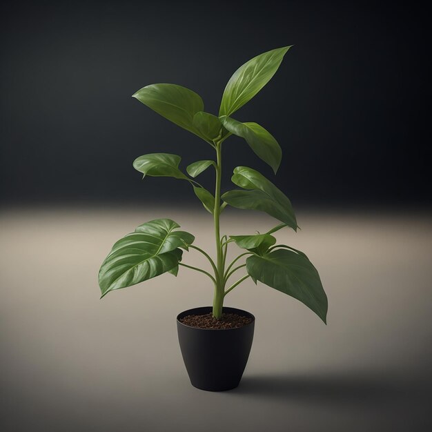 La plante dans la baignoire