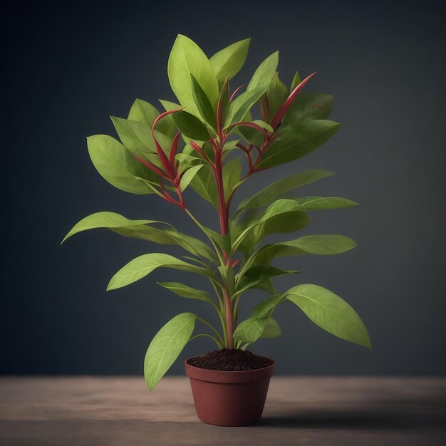 La plante dans la baignoire