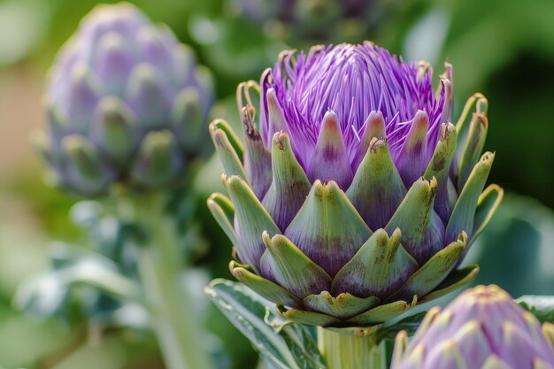 Plante de fleurs d'artichaut génère Ai