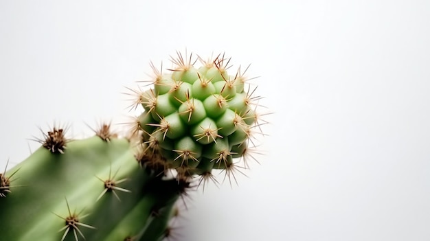 plante à fleurs sur fond blanc