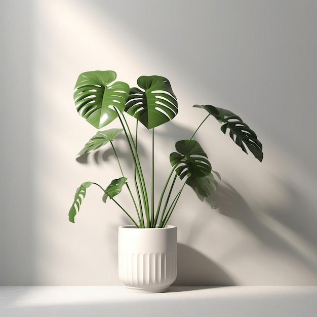 plante monstera en pot