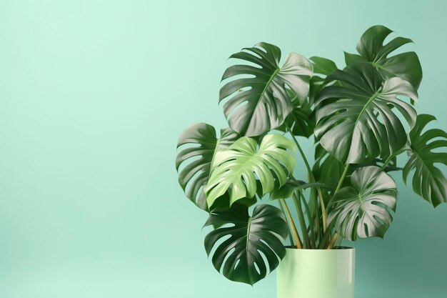 plante monstera en pot