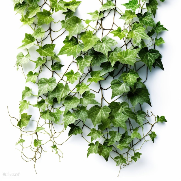 une plante verte sur un fond blanc avec une image d'une plante avec le mot " je l'aime ".