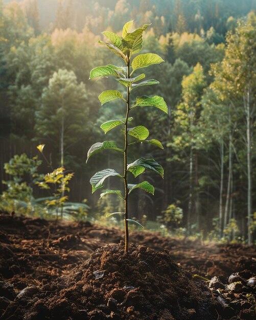 Planter un arbre en l'honneur d'un vétéran tombé