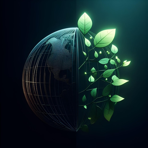 Planter la terre pour un monde plus vert