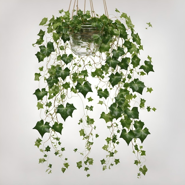 Photo les plantes de lvy suspendues