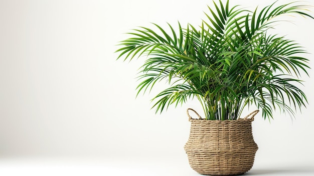 Photo un planteur avec une plante qui dit palmier