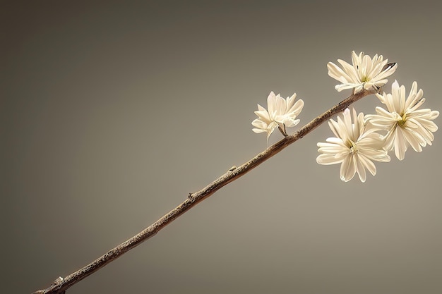 Plantez des fleurs sèches en explorant la beauté de la nature avec l'IA générative