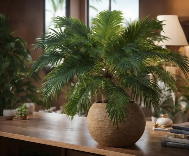 Plantez un palmier en pot à la maison