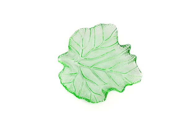 La plaque verte comme une feuille