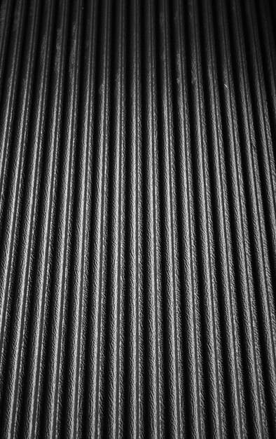 Photo plastique texture noire avec fond de vague