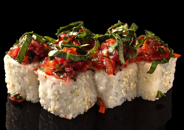 Plat de cuisine japonaise-sushi