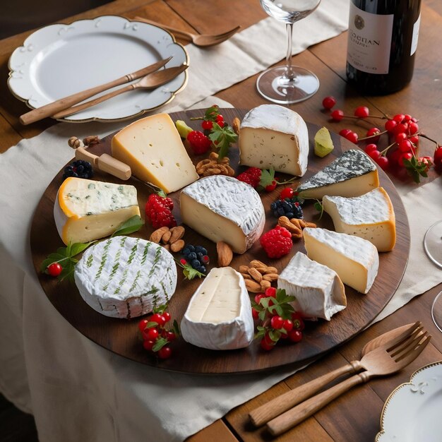 Photo un plat de fromage géorgien sur la table