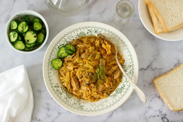 Un plat traditionnel à base de chou