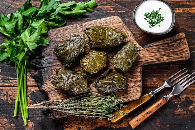 Photo plat traditionnel dolma