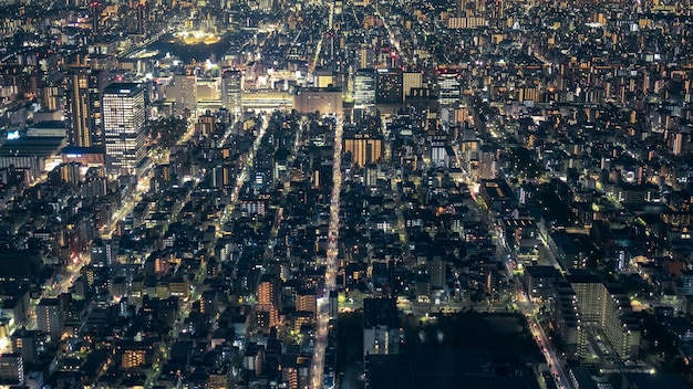 La plate-forme d&#39;observation supérieure du Tokyo Skytree, Japon