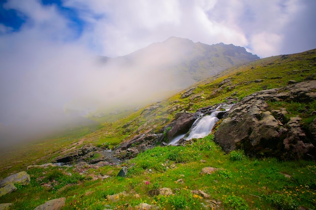 Plateau d'Ambarl et lac Fish