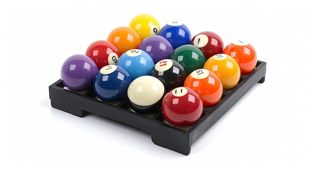 un plateau de boules colorées avec une avec une avec un proverbe sur l'autre