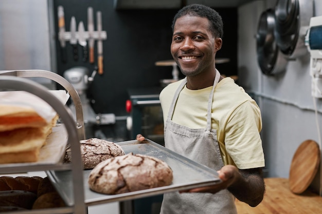 Plateau de maintien de boulanger positif