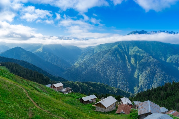 Plateau de Pokut Rize Camlihemsin Turquie