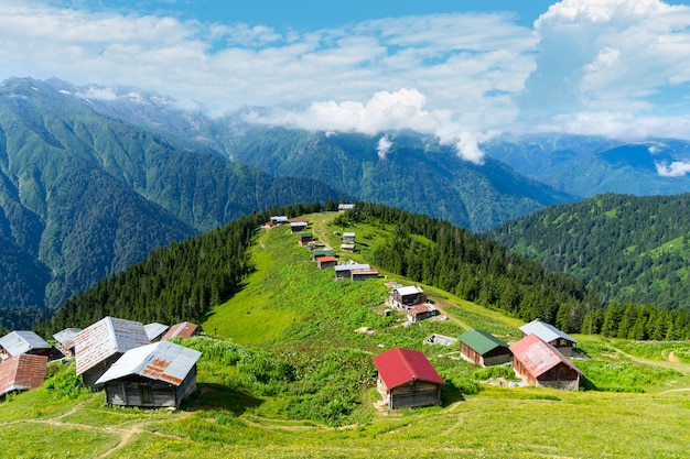 Plateau de Pokut Rize Camlihemsin Turquie