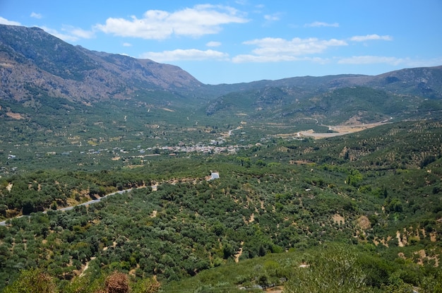 Sur l'un des plateaux de Crète situé au village de Mohos