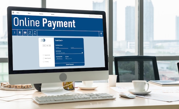 Plateforme de paiement en ligne pour le transfert d'argent à la mode