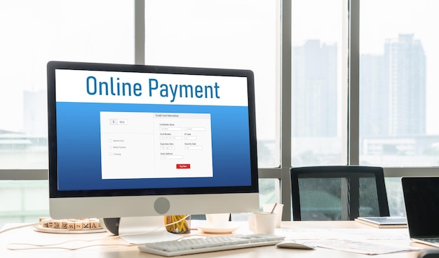 Plateforme de paiement en ligne pour le transfert d'argent à la mode