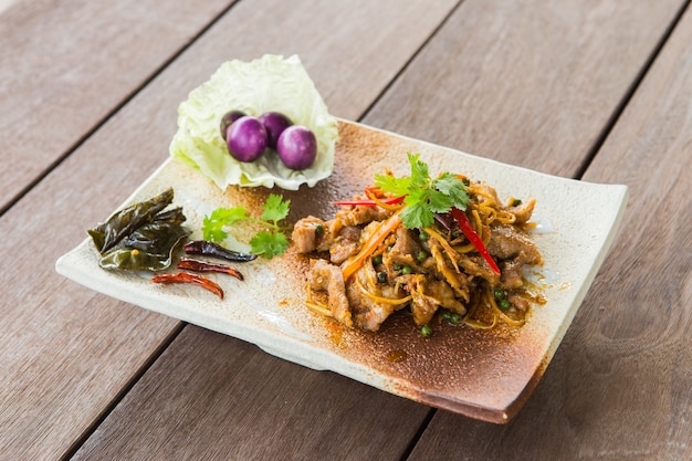 Plats cuisinés de Thaïlande