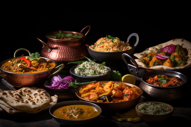 Des plats indiens authentiques