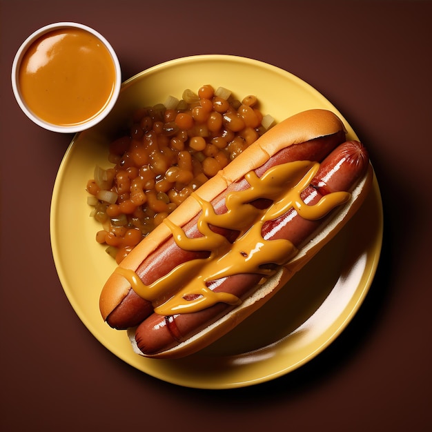 des plats pour hot-dogs