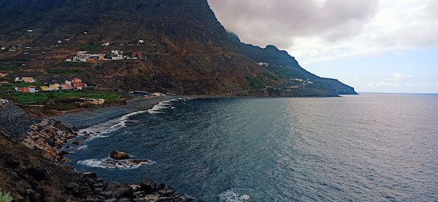 Playa Hermigua en la Gomera