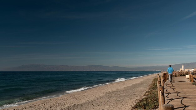 Photo playa de las salinas de monteleva