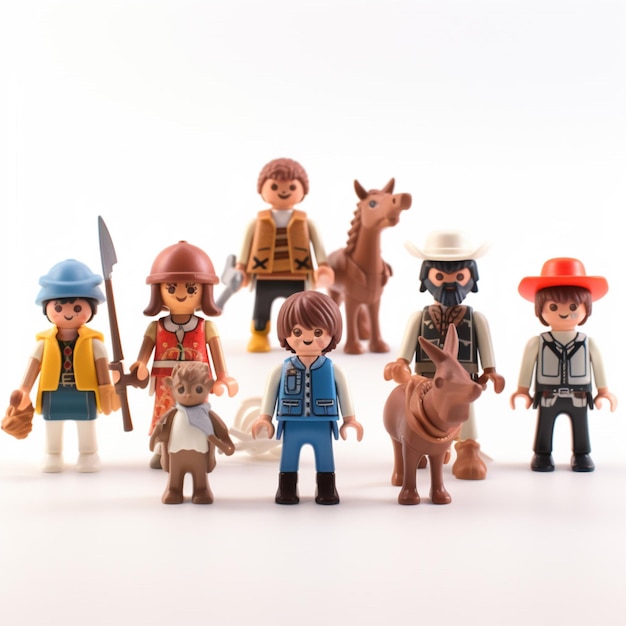 Playmobil avec fond blanc haute qualité ultra