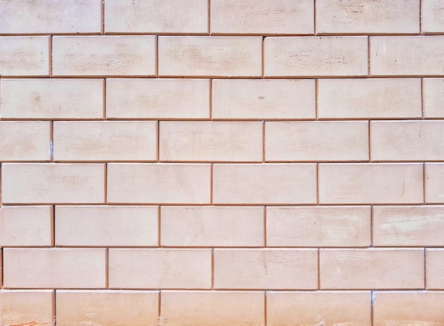 Plein cadre de la surface et de la texture de mur de brique en béton vintage.