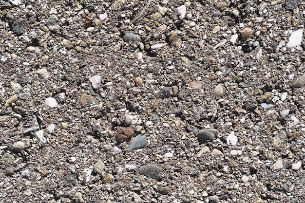 Plein écran de texture d'asphalte comme arrière-plan. Vue d'en-haut